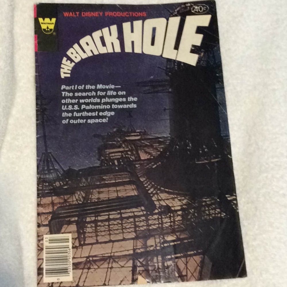 Vtg The Black Hole No 1 March 1980  Comic book
